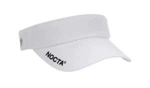 Nike x NOCTA Drake ClubLink White Golf Visor Hat, OSFM NWT DM0769-100 - Picture 1 of 4