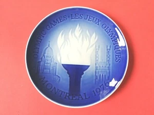 Bing & Grondahl porcelain plaque / dish .1976 Olympic Games Montreal. - Picture 1 of 2