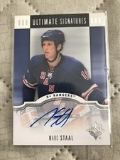2007-08 Ultimate Collection Signatures Marc Staal #US-MS Rookie Auto Upper Deck