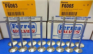 Ferrea 6000 Turbo Valve Toyota MR2 Celica 2.0L 3SGTE GEN 3 3S-GTE 1990-98 - Foto 1 di 5