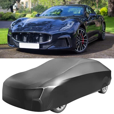 For Maserati GranTurismo Car Cover Outdoor Satin Stretch Waterproof Dust Protect - Image 1 of 4