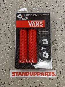 ODI Vans RED Lock on Grips atv pwc Jet-Ski Sea-Doo Wave-runner-Blaster - Picture 1 of 1