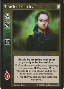 Touch of Clarity x1 Keepers of Tradition Reprint 1 KoT R1 VTES Jyhad - Bild 1 von 1