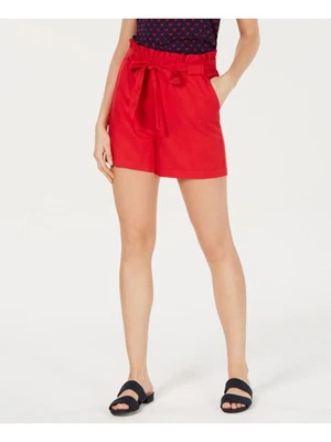 MAISON JULES 女式腰带纸袋腰短裤 — 第 1/4 张图片