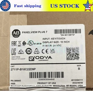 1PZ Nuovo Sigillato in Fabbrica 2711P-B10C22D9P PanelView Plus 7 Terminali US Free Tax - Foto 1 di 3