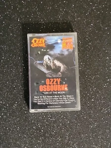 Ozzy Osbourne Bark at The Moon Tape Cassette CBS Original Vintage - Picture 1 of 5