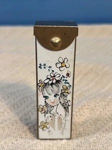 Seltene Zauberstabkunst 1960 / 70er Messing Kaugummi Halter Etui passt Wrigleys Sticks - Bild 1 von 9
