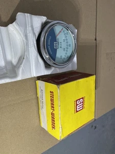 Tacómetro Stewart Warner Twin Blue de colección NOS barco marino calibre 432968 rat rod - Imagen 1 de 10