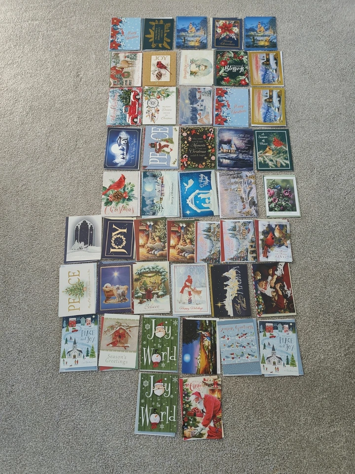 Lote de 35 ~ Mixtas ~ Fiestas Navidad Felicitaciones Postales Foto 1 de 4