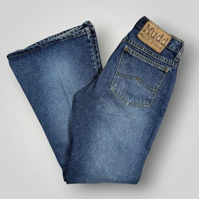 Vintage Mudd  Flare Jeans Women's Size 9 Blue Denim Y2K Style Trendy - Image 1 of 4