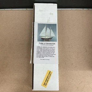 Vintage Freedom Song Boatworks Tam O’Shanter Kobold Schoner Holz Modellbausatz - Bild 1 von 7