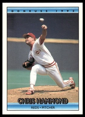 1992 Donruss #172b Chris Hammond Leaf, Inc - Image 1 of 2