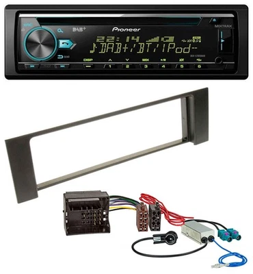 Pioneer DAB MP3 CD USB Bluetooth Autoradio für Audi A4 B6 00-04 Quadlock Doppel - Bild 1 von 4