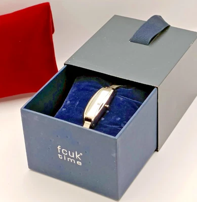 FCUK Women's Dainty Stainless Steel Designer Quartz Watch-VGC/Working - Image 1 of 4