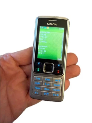 gebrauchtes Ersatzhandy Tastenhand Silber Nokia 6300 RM-217 Simfrei |K - Bild 1 von 4