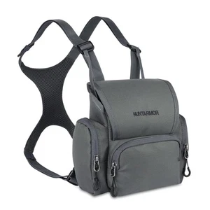 Bino Harness with Rangefinder Pouch & Rain Cover, Lightweight Binocular Harne... - Picture 1 of 6
