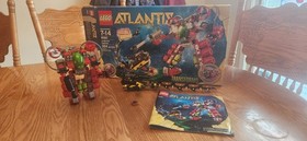 USED LEGO Atlantis Set 8080 Undersea Explorer Complete Set