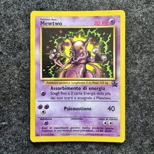⭐️ Pokemon Mewtwo 14 Wizards Black Star Promos Unlimited ITA Carte Vintage - Imagen 1 de 4
