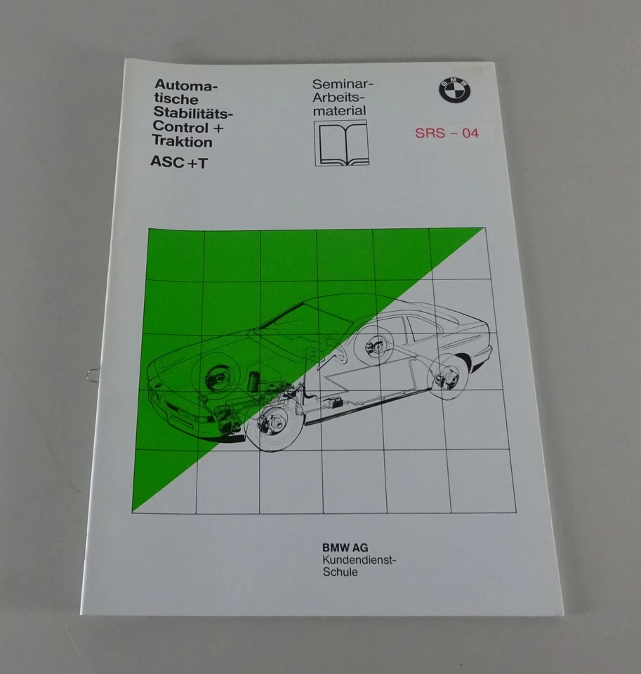 Material De Capacitación / Seminario BMW ASC+T En 8er E31 Estado 10/1989 - Imagen 1 de 4