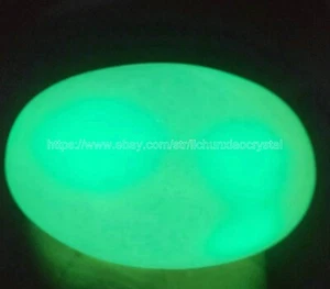 1.8kg "Glow In The Dark" Tibetan Wealth-God Ancient Luminous Stone Old Dzi Bead - Picture 1 of 12