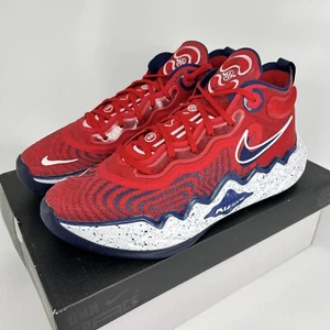 Size 9.5 Nike Air Zoom GT Run USA Olympic Red White Blue Cut CZ0202-604 Men's - Picture 1 of 5