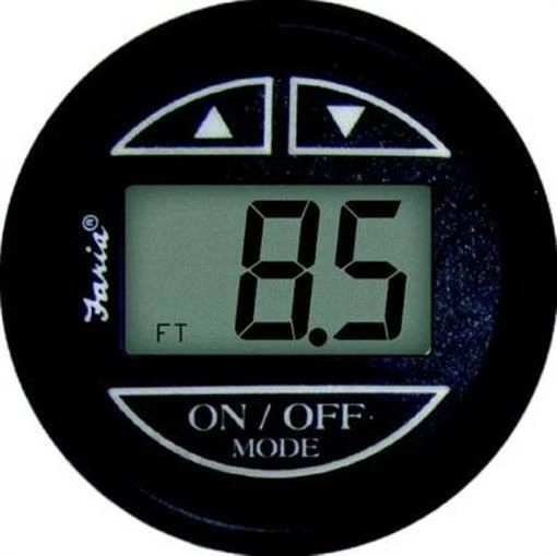 Faria Euro negro con transductor en el casco F12851 Foto 1 de 1