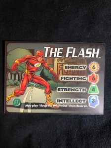 DC Overpower Justice League The Flash Hero Karte NM-Mint - Bild 1 von 1