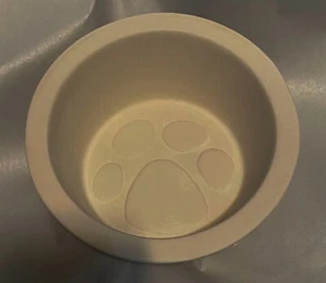 Cool Paw Print shape Frit fusing glass kiln mold - see description for size - Picture 1 of 3
