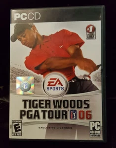 TIGER WOODS PGA TOUR-06 - 2006 EA SPORTS PC CD-ROM gioco 3 dischi - Foto 1 di 3