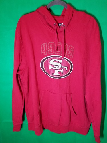 VETEMENTS Felpa con cappuccio NFL Team Apparel San Francisco 49ers taglia XL ricamata 2015