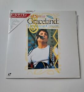Rare Paul Simon Japanese Import Graceland African Concert Laserdisc