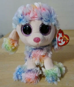 TY Beanie Boo Rainbow the Dog/MINT w/Tag/6 inch - Picture 1 of 6