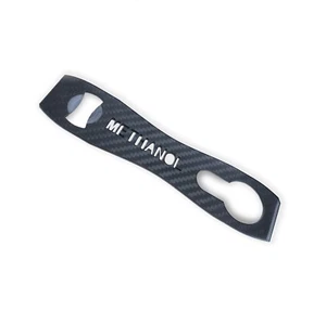 100% Carbon Fiber Speed Bottle Opener and Ice Chisel Bartender Bar Alcohol Beer - Picture 1 of 12