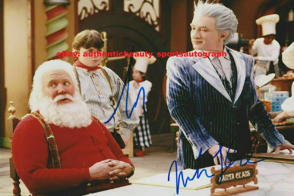 SANTA CLAUSE 3 TIM ALLEN MARTIN SHORT AUTO SIGNED 12x18 POSTER PHOTO REPRINT RP - Image 1 of 1