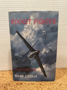 ROCKET FIGHTER ME 163 Mano Ziegler 1ST US ED 1963 Fighter Planes MILITARY Book - Imagen 1 de 13