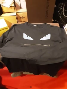 Camicia Fendi Monster uomo taglia 52 - Foto 1 di 8