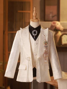 Boys' suit,flower boy dress,Kids Catwalk host piano performance blazer suit - Picture 1 of 9
