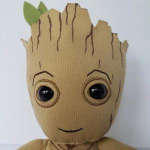 "Muñeca de peluche de juguete de peluche TY Beanie Baby Marvel Guardianes de la Galaxia Groot 7" - Imagen 1 de 8