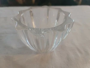 Orrefors Schweden Kristall Blumenschale/Kerzenhalter - Bild 1 von 11