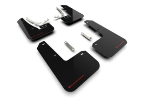 Rally Armor 2022 MK8 for Volkswagen Golf GTI/R Black UR Mud Flap w/ Red Logo - Picture 1 of 10