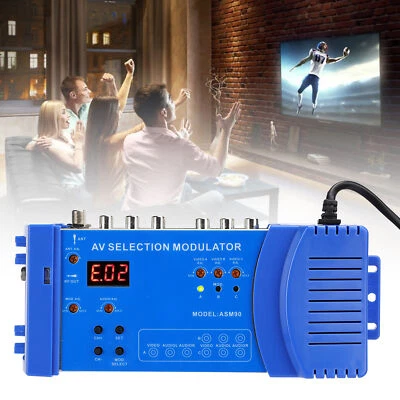 ASM90 Digital Domestic Modulator AV Optional Modulator VHF UHF PAL Standard OBM - Bild 1 von 4