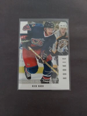 02-03 Be A Player Memorabilia Rick Nash Rookie Rc #272 Blue Jackets Rangers - Image 1 of 2