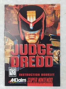 Judge Dredd (Super Nintendo Entertainment System, 1995) *NUR HANDBUCH - Bild 1 von 2