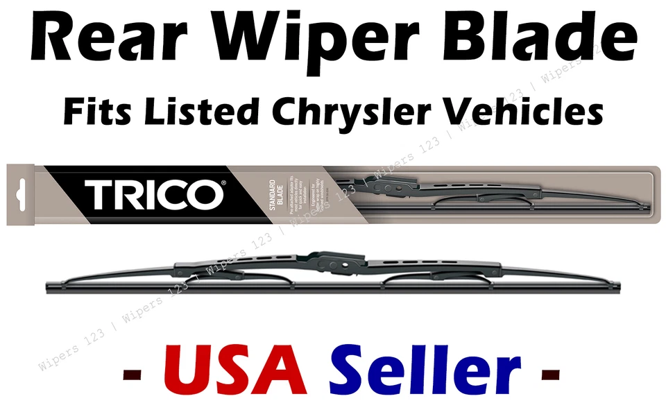 Escobilla limpiaparabrisas trasera - estándar - se adapta a vehículos Chrysler enumerados - 30160 Foto 1 de 1