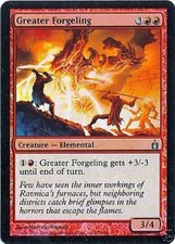 MTG - Ravnica - Greater Forgeling - Foil - NM