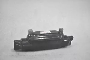 PLASTI-BOND PRHC38 PVC COATED CONDUIT BODY C FORM 8, 1" INCH - Picture 1 of 4