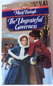 THE UNGRATEFUL GOVERNESS MARY BALOGH Signet Regency Historical Romance New - Picture 1 of 3