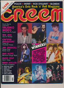 Creem Magazine _RARE March 1981 Led Zeppelin Talking Heads Iggy Pop Cars poster