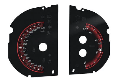 Tachoscheibe Gauge Tachometer für Dodge Durango MPH to km/h - Bild 1 von 4