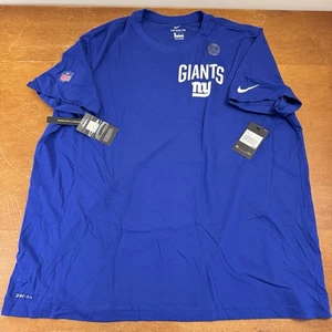 New York Giants Shirt Herren 4XL Blau NFL Kurzarm Team Issued Dri Fit Nike - Bild 1 von 12